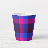 Neon-Mosaikfusion Milchtasse (Vorderseite)