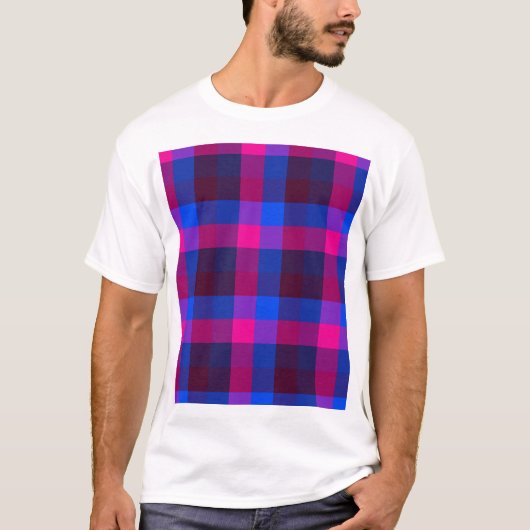 Neon-Mosaikfusion T-Shirt (Vorderseite)