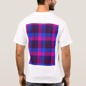 Neon-Mosaikfusion T-Shirt (Rückseite)