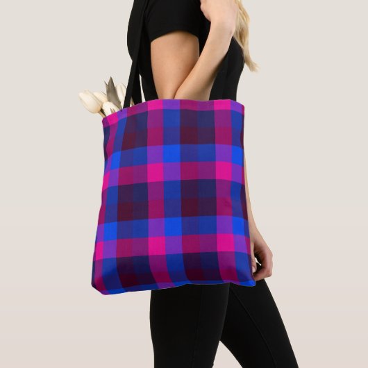 Neon-Mosaikfusion  Tasche (Von Nahem)