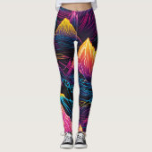 Neon Mountain Leggings (Vorderseite)