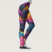 Neon Mountain Leggings (Rechts)