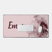 Neon Mushrooms Schreibtischunterlage (Tastatur & Maus)