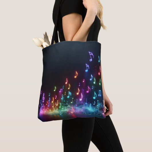 Neon Musical Notes Tasche (Von Nahem)