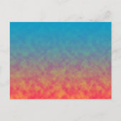 Neon Nachglühen Postkarte (Vorderseite)