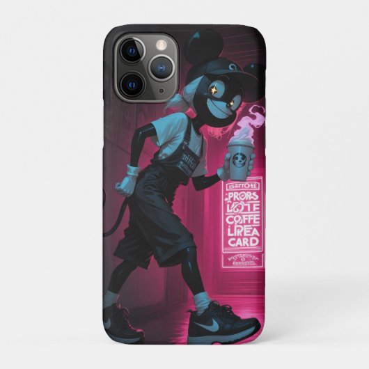 Neon-Nachtschicht Case-Mate iPhone Hülle (Rückseite)