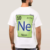 Neon (Ne)element-T - Shirt (Rückseite)