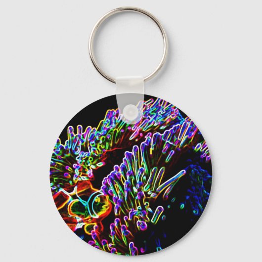 Neon Nemo Schlüsselanhänger (Vorderseite)