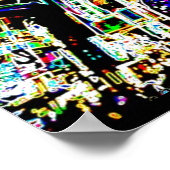 Neon New York City Poster (Ecke)