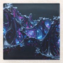 Neon Nexus: Interwoven Techno-Bio Struktur