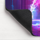 Neon Night Club Dancer Mousepad (Ecke)