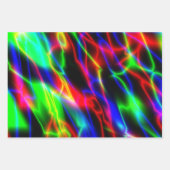 Neon Night Geschenkpapier Set (Vorderseite)
