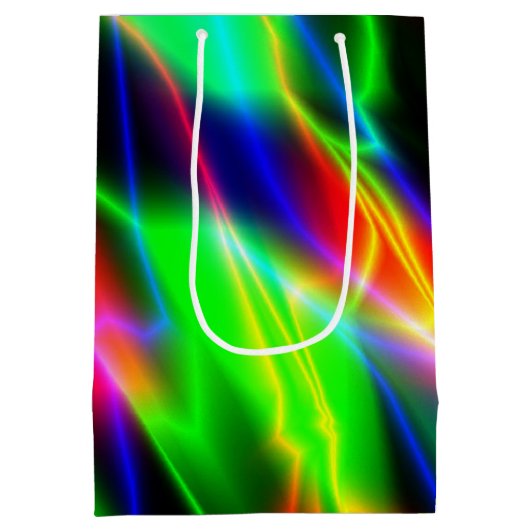 Neon Night Mittlere Geschenktüte (Rückseite)