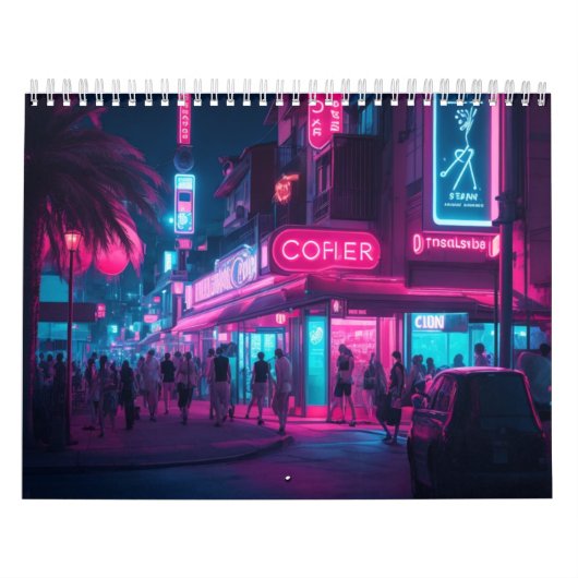 Neon NightLife 2024 Kalender (Titelbild)