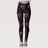 Neon Nightlife Glow Leggings (Vorderseite)