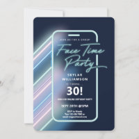 Neon Nightlife Vibe Online Group Video Chat Party