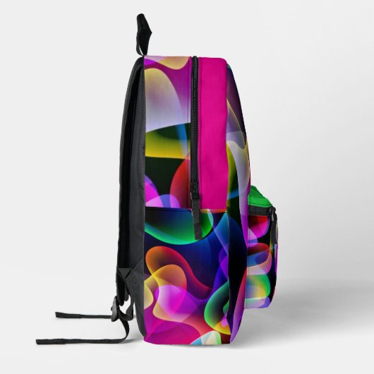Neon Nights – Bright Seamless Shapes  Bedruckter Rucksack (Links)