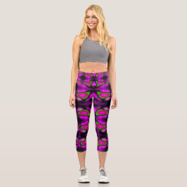 Neon Nights Capri Leggings