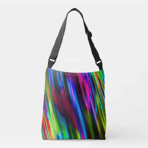 Neon Nights Crossbody Tote Bag Tragetaschen Mit Langen Trägern