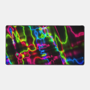 Neon Nights Desk Mat Schreibtischunterlage