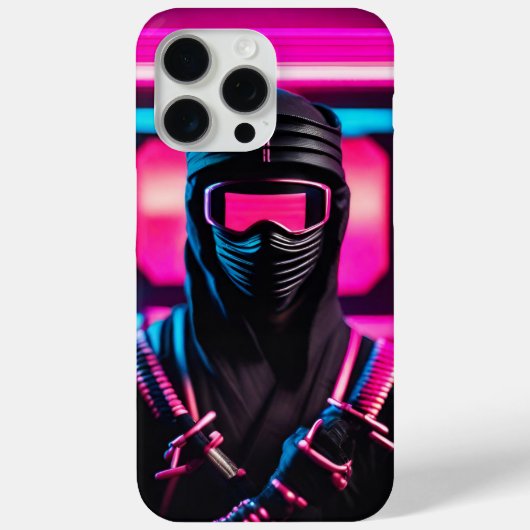 Neon Ninja Case-Mate iPhone Hülle (Rückseite)
