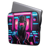 Neon Ninja Laptopschutzhülle (Vorderseite Links)