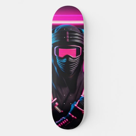 Neon Ninja Skateboard (Vorderseite)