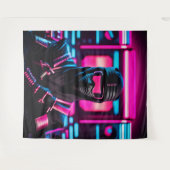 Neon Ninja Wandteppich (Vorderseite (Horizontal))