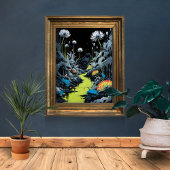 Neon Nocturne Fotodruck