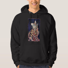 Neon Noir Bengalkatze Hoodie