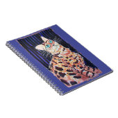 Neon Noir Bengalkatze Notizblock (Rechte Seite)