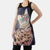 Neon Noir Bengalkatze Schürze (InSitu)
