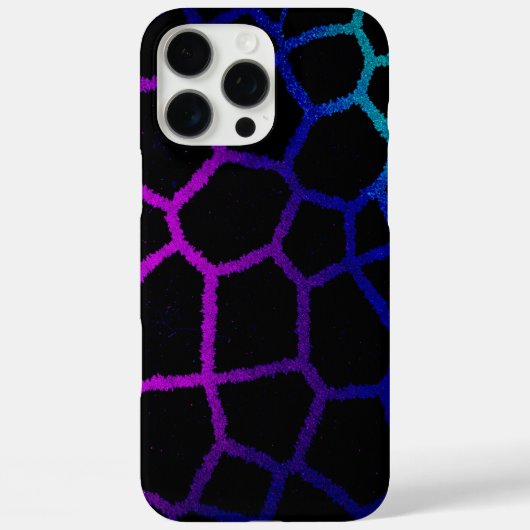 Neon Noir Giraffe Case-Mate iPhone Hülle (Rückseite)