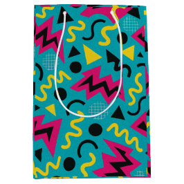 Neon Nostalgie: Ein kühner 90er-Remix Mittlere Geschenktüte