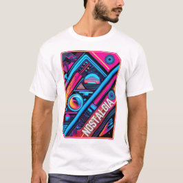 Neon Nostalgie - Vintage Durchstechflaschen T-Shirt