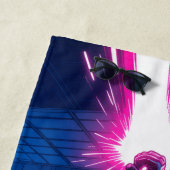 Neon Nova Strandtuch (Beispiel)