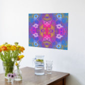 Neon Ombré Gold oder Silberfolie Foliendrucke (Ablage(Küche))