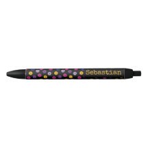 Neon on Black Pickleball, benutzerdefinierter Text