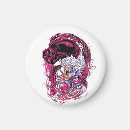 Neon One Piece Magnet