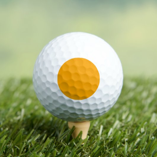 Neon Orange Solid Color | Classic Golfball (Insitu T-Shirt)