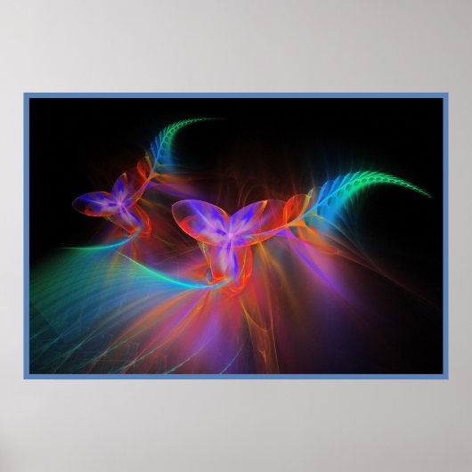Neon Orchids Poster (Vorne)