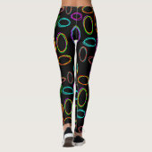 Neon Ovals Leggings (Rückseite)