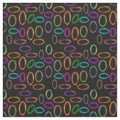 Neon Ovals Stoff (Nahaufnahme)
