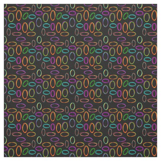 Neon Ovals Stoff (Muster)
