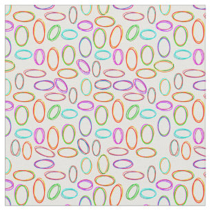 Neon Ovals Stoff