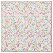 Neon Ovals Stoff (Muster)