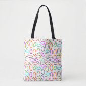 Neon Ovals Tasche (Vorderseite)