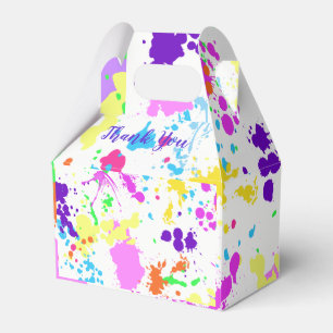 Neon Paint, 16 . Geburtstag, Bat Mitzvah, vielen D Geschenkschachtel