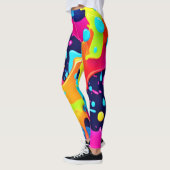 Neon Paint Explosion Leggings (Links)