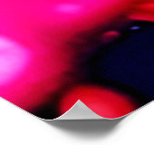 Neon Paint Fluid Explosion Poster (Ecke)